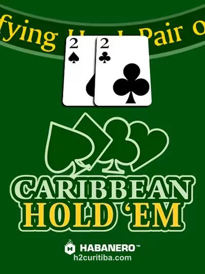 Imagem do jogo Caribbean Hold'em no h2 poker